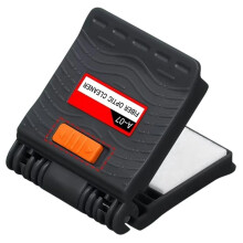 A-07 Optical Fiber Core Wiping Clip FTTH Cleaning Tool Fiber Optic Cleaner with Cleaner Cotton/Alcohol Storage Bottle A