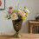 Petit Vase à fleurs doré, grand pot de fleurs mobile-25W424JD 7