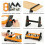 Cuvettes surélevées ergonomiques pour chiens-Orangecouleur 1 5