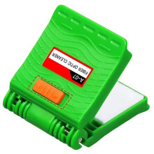 A-07 Optical Fiber Core Wiping Clip FTTH Cleaning Tool Fiber Optic Cleaner with Cleaner Cotton/Alcohol Storage Bottle B