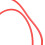Rotes weiches Latex-Übungsband - tragbar, elastisch 8