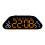 Digital Alarm Clock for Bedroom Desk Clock-Black shell oran 1