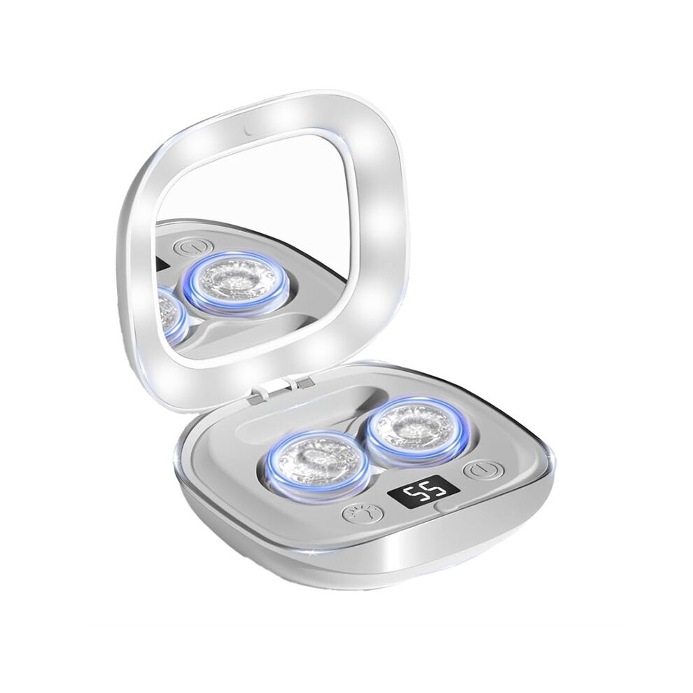 Ultrasonic Contact Lens Cleaner Gentle Cleaning & 99% Brightness, Portable Soft Contact Lens Care Tools Home Travel