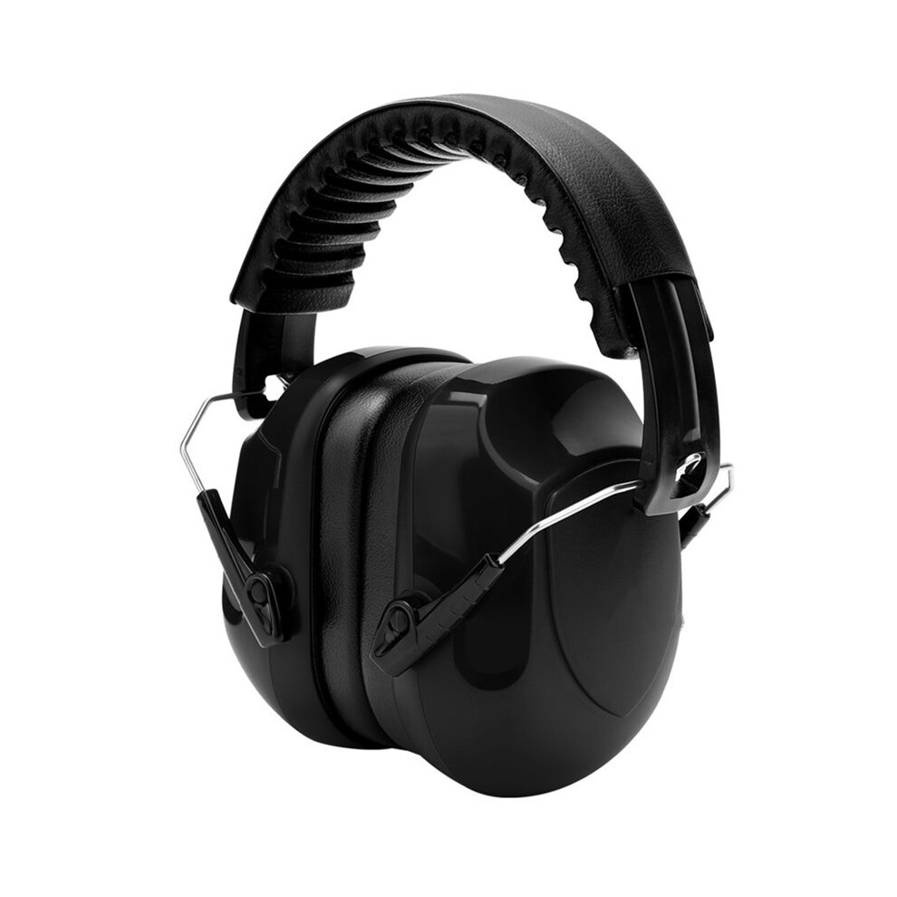 Adjustable Noise Cancelling Ear Muffs For Adults, Snr 33Db, Ideal For Construction And Shooting Black 4712038862746