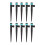 10Pcs 360 Degree Rotating Watering Sprinkler Floor Insert-Blue 1