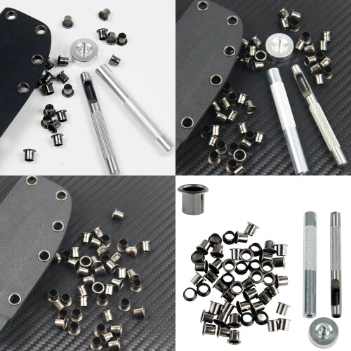 Leather Craft Punching Tool Set 6mm 7mm Leather Eyelets-Set 1 2