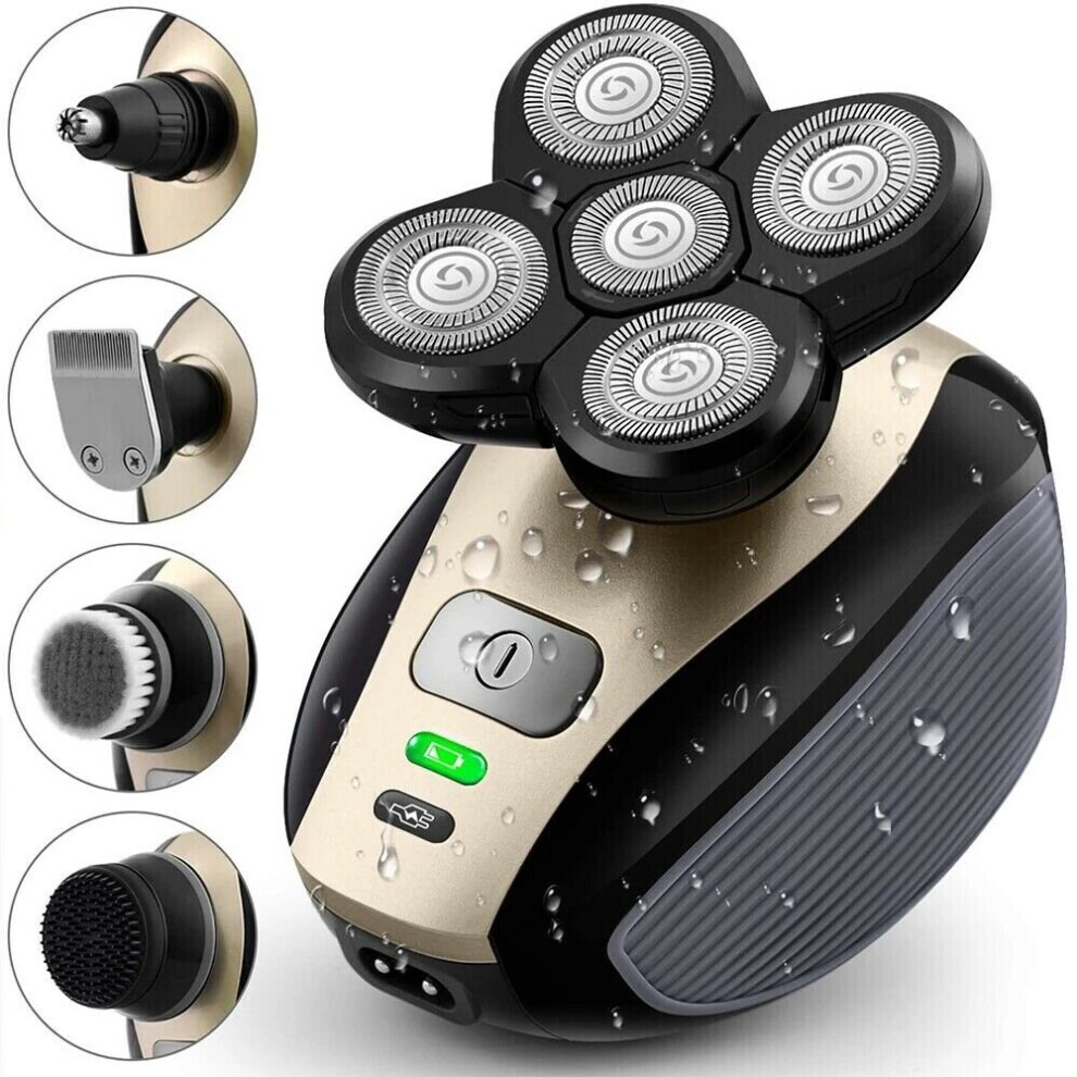 Stoyotu Electric Shaver 5 Head Razor Bald Beard Hair Skull Trimmer Beard Remover Men Uk