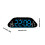 Alarm Clocks for Bedroom LED Digital-white shell rose red 4