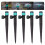 10Pcs 360 Degree Rotating Watering Sprinkler Floor Insert-Blue 3