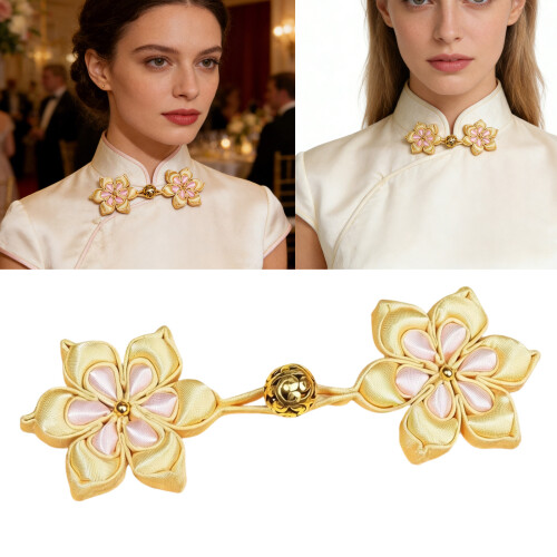 Handmade Cheongsam Knot Button Chinese Knot Button Fasteners-5 2