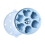 Easy Demolding Quick Cleaning Silicone Baking Molds-Blue 1