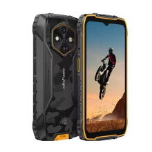 (Orange) Ulefone RugKing 4 Pro 8GB 256GB Android 15 10000 mAh Battery Rugged Phone, 6.56" 120Hz Display Tough Smartphone- Black/Orange