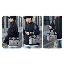 Portable Oxford Cloth Insulated Bag Lunch Large Capacity Bag Outdoor Picnic Bag Food Thermal Pack