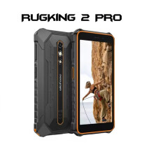 (Orange) Ulefone RugKing 2 Pro Rugged Phone,4GB 64GB, Android 15 Waterproof Phone, 5.45" HD  Corning Gorilla Screen, Black/Green/Orange