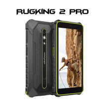 (Green) Ulefone RugKing 2 Pro Rugged Phone,4GB 64GB, Android 15 Waterproof Phone, 5.45" HD  Corning Gorilla Screen, Black/Green/Orange