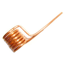 T2 Kupferrohr-Induktionsheizspule, 6 mm Außendurchmesser, Gehärteter, Gewindeloser Heizkopf, DIY-ZVS-Spule