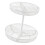 Elegant Multilayer Kitchen Fruit Tray Durable Nonrust-White 1
