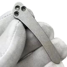 Titanium Alloy Pocket Back Clip for C81 Knife with Screws,for C81 Knife Accessories B