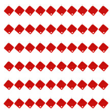 60 Stück Kunststoff-Nadeleinfädler, Nähmaschinen-Einfädler,-Rot