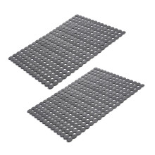 Kitchen Sink Liners PVC Nonslip Pad Protects Dishes From-black