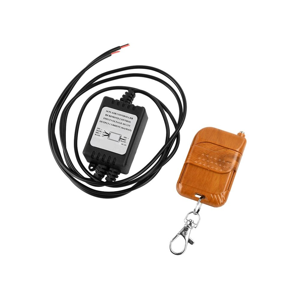 12V Car Controller Car Wireless Strobe Controller Drl Decoration16-Mode Strobe Controller Daytime Running Light 6031263493531