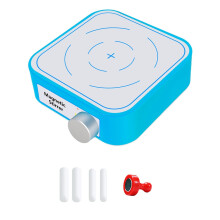 3000RPM Magnetic Stirrer, Max 3L Lab Magnetic Mixer with 4 Stir Bars for Lab Homebrew Liquid Mixing, No Heating A