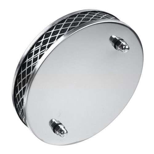 Chrome Pancake High Air Flow Filter for  1.5 Inch SU HS4 Carburettor - Enhanced Engine Performance