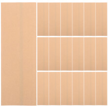 200Stk Greaseproof Kraftpapier Besteckhüllen Khaki Für Catering Bbq