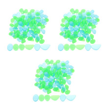 300Stk Glühende Resin Kiesel Für Gartendekoration Und Aquarium