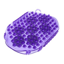 Massage Relaxation Corps PVC 7 Billes Acier Violet