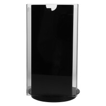 Klarer Acryl Menühalter 360 Grad Tischaufsteller