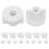 8Sets Wc-Deckel Montage Muttern Mit Wasserdichten Dichtungen 1