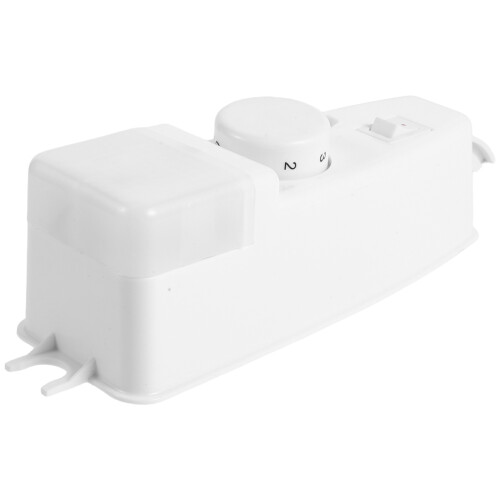 1Set White Refrigerator Thermostat Control Kit with Light Control Knob