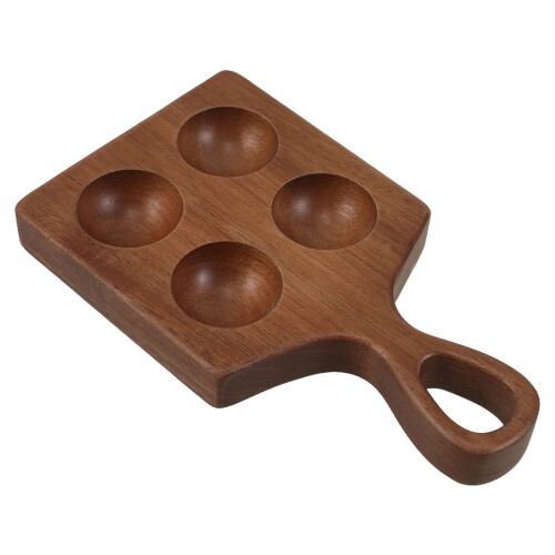 Porte-Œufs En Bois Café Élégant Pour Réfrigérateur