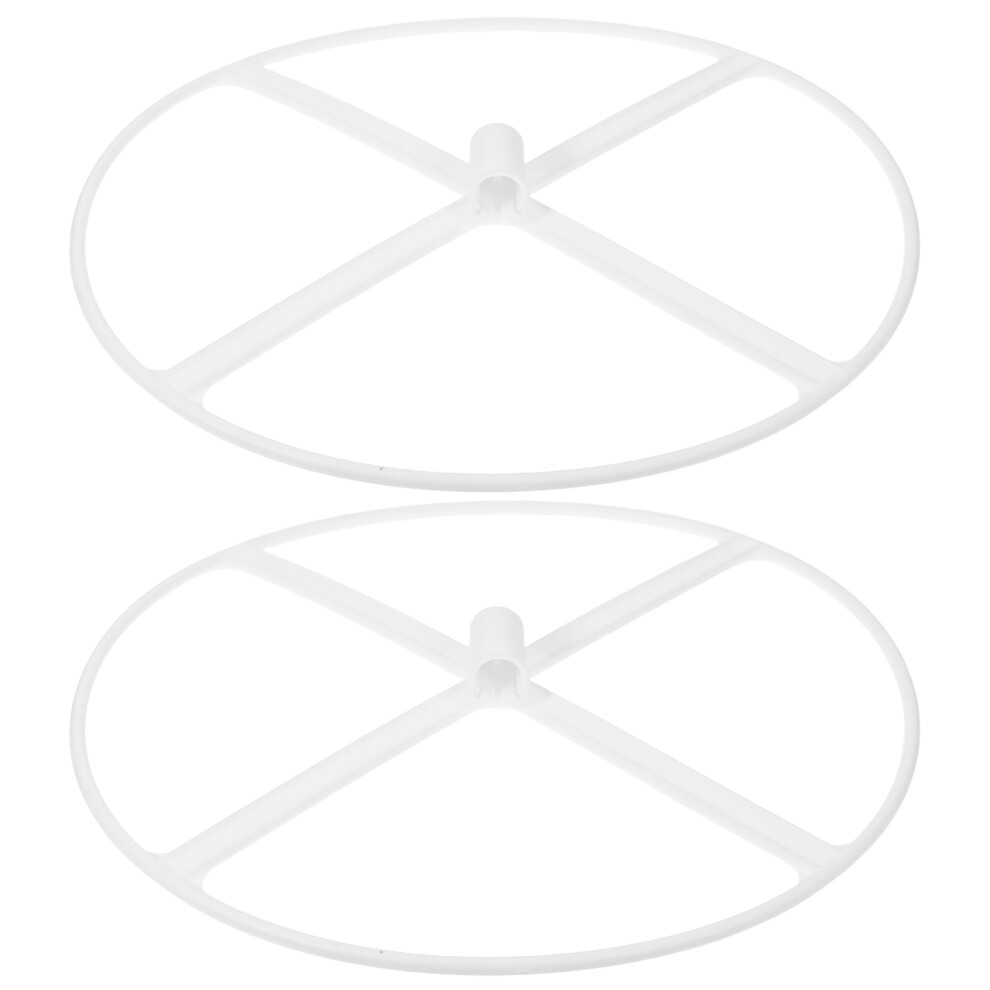 2Pcs Plastic Mosquito Net Support Rings For Home Nursery White Aboofan