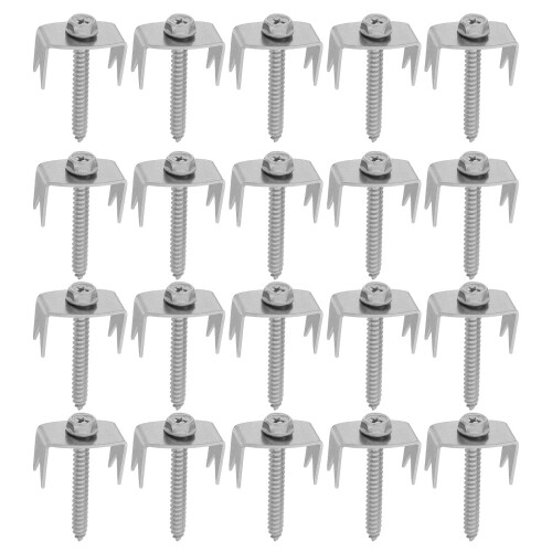 50Sets Roestvrij Omheiningpennen - Voor En