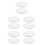 10Pcs White Pendant Lights Covers with Design 1
