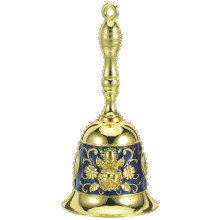 Blaue Handglocke Metall Service Bell Für Zuhause Und Restaurant