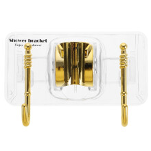 Shower Holder Bracket Adhesive Mounting Plastic 1 Set