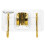 Shower Holder Bracket Adhesive Mounting Plastic 1 Set 1