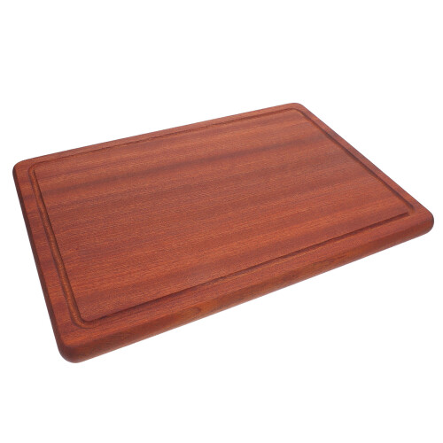 Acacia Wood Cutting Board Solid Coffee Color for Home Cooking