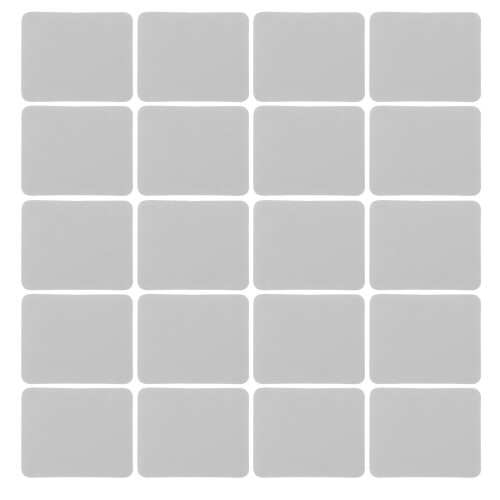 50Pcs Ultra-Soft Grey Microfiber Lens Cloths Reusable Eyeglass Cleaner