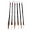6Pcs Multi-Color Wooden Calligraphy Brush Set Designed for Office Use 1