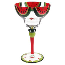Red Glass Cocktail Glass Party Essential Tropical Look