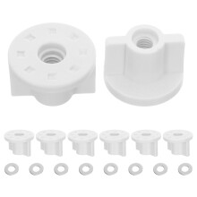 8Sets Stevige Toiletdeksel Montage Moeren Voor Universele Installatie