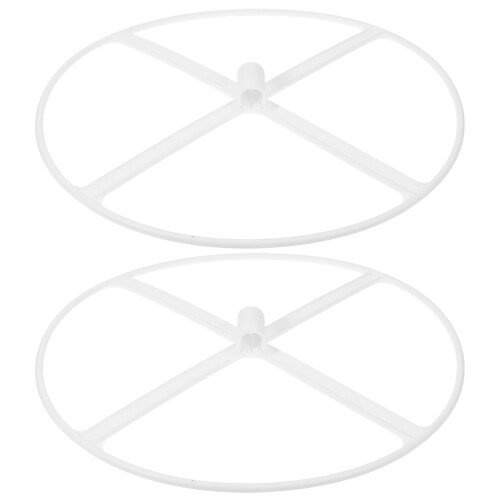 2Pcs White Plastic Net Stand Supports for Mosquito Net At Home