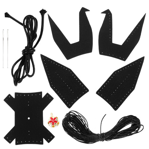 1Set Durable PU Crane Making Kit for DIY Car Interior Hangings
