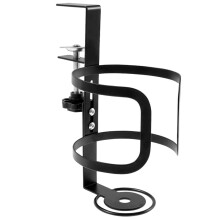 Desk Cup Holder Universal Adjustable Table Upgraded Arm Clamp Nonslip Storage Rack Clip  Coffee Bottles Storage