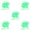 500Pcs Night Glow Resin Decorative Pebbles for Aquarium 7