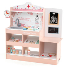 Arztspielset aus Holz mit 24-teiligem medizinischem Zubehör
